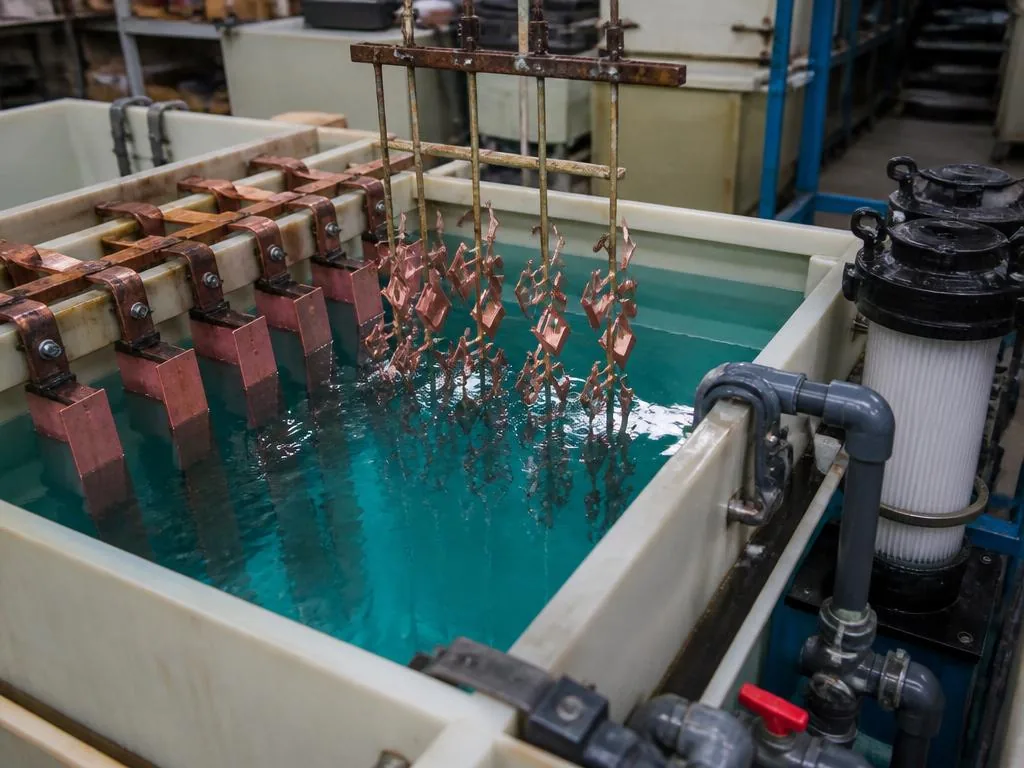 Copper Plating Plant manufactured by OMS Engineering Works