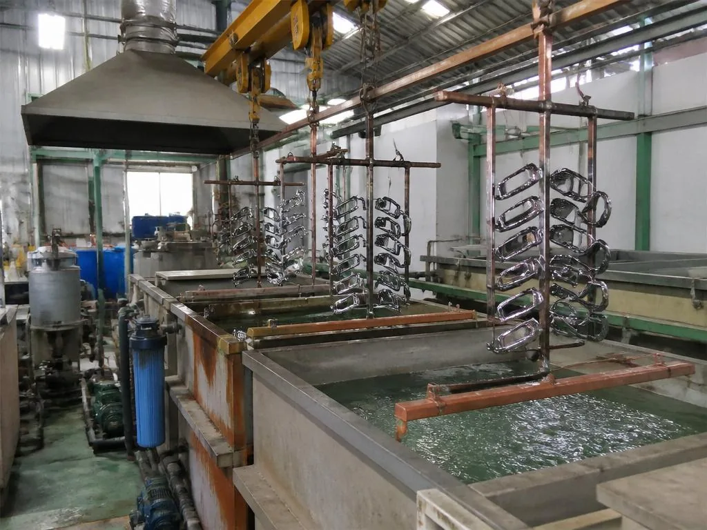 Nickel Chrome Plating Plant manufactured by OMS Engineering Works