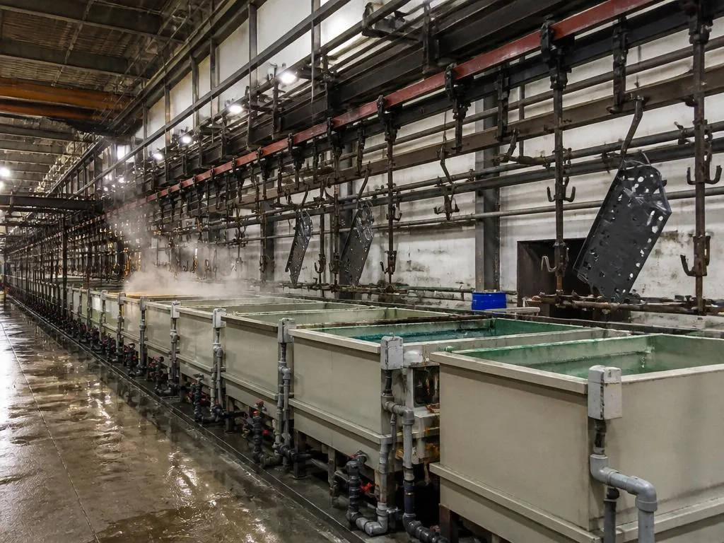 Phosphating Pre-treatment Plant manufactured by OMS Engineering Works